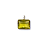 Pingente Baguete Green Gold - Imagem 1
