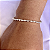 Pulseira Prata Pérola Brilhante - Imagem 1