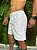 Short de linho na cor branco - Imagem 2