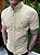 Camisa social manga curta oxford - Imagem 3