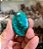 Crisocola - cabochão oval G - Imagem 1