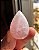 Gota cabochão em quartzo rosa EXTRA - Imagem 1
