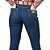 Calça Jeans Feminina Flare Country Tamanho 34 ao 48 Bolso Bordado - Imagem 6