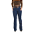 Calça Jeans Feminina Flare Country Tamanho 34 ao 48 Bolso Bordado - Imagem 10