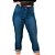 Calça Jeans Cropped Feminina Barra Puída - Imagem 2