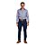 Calça Jeans Masculina Modelo Country Detalhe Costura - Imagem 3