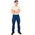 Calça Jeans Masculina Tamanho 34 até 56 Calça Básica Tradicional - Imagem 5