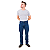 Calça Jeans Tamanho 34 Até 56 Masculina Coll Jeans Tradicional - Imagem 6