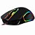 Mouse Gamer Motospeed V30, LED RGB, 7000 DPI, 6 Botões, Preto - Imagem 2