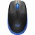 Mouse Sem Fio Logitech M190 Azul, Design Ambidestro, Tamanho Padrão, Conexão USB, Pilha Inclusa, 910-005903 - Imagem 1