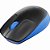 Mouse Sem Fio Logitech M190 Azul, Design Ambidestro, Tamanho Padrão, Conexão USB, Pilha Inclusa, 910-005903 - Imagem 3