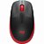 Mouse Sem Fio Logitech M190 Vermelho, Design Ambidestro, Tamanho Padrão, Conexão USB, Pilha Inclusa, 910-005904 - Imagem 1