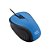 Mouse Com Fio Multilaser Conexão USB 1200dpi Cabo de 130cm 3 Botões Textura Emborrachada Azul MO226 - Imagem 1