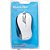Mouse Com Fio Multilaser MO224, Conexão USB , 1200dpi, Cabo de 130cm, 3 Botões, Textura Emborrachada Branco - Imagem 3