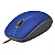 Mouse com fio USB Logitech M110 Azul, Silent, plug-and-play, 1000 DPI, 3 Botões, 910-006662 - Imagem 4