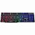 Teclado Gamer K-mex Rainbow KM-5228 - Imagem 1