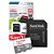 Cartao de Memoria Sandisk Ultra 64GB Micro SD Com Adaptador SDSQUNR-064G-GN3MA - Imagem 1