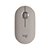 Mouse sem fio Logitech Pebble M350, Silencioso, Slim Ambidestro, USB ou Bluetooth, Pilha Inclusa, Cinza Areia, 910-005773 - Imagem 1