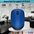 Mouse sem fio Logitech M170 Azul, Design Ambidestro, Compacto, Conexão USB, Pilha Inclusa, 910-004800 - Imagem 1