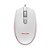 Mouse Gamer Multilaser 2400DPI 7 Cores Branco MO299 - Imagem 1