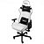 Cadeira Gamer Comet Vinik, branca, ergonômica, reclinável com apoio de braço e ajuste de altura - Imagem 2