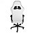 Cadeira Gamer Comet Vinik, branca, ergonômica, reclinável com apoio de braço e ajuste de altura - Imagem 4