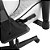 Cadeira Gamer Comet Vinik, branca, ergonômica, reclinável com apoio de braço e ajuste de altura - Imagem 5