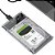 Case Para Hd USB 3.0 6Gbps Transparente SATA  FY-448 - Imagem 3