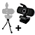 Webcam Multilaser com Tripé 1080P Full HD, USB, Microfone com Cancelamento de Ruído, Plug And Play, WC055 - Imagem 5