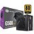 Fonte Cooler Master G500 500W 80 Plus Gold, PFC Ativo, MPW-5001-ACAAG-BR - Imagem 1