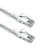 Cabo de rede 10 metros cat 6 Branco Pluscable - Imagem 3