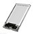 Case USB Tipo C para HD de 2.5" SATA Transparente F3 - Imagem 1