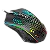 Mouse Gamer Redragon Memeanlion Honey Comb, RGB, 12400DPI, 7 Botoes, Preto, M809-K - Imagem 2