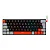 Teclado Mecanico Gamer Pcyes Kuromori 60% Black Vulcan, Switch Blue, LED Rainbow, PTKM60BL - Imagem 1