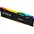 Memória Kingston Fury Beast RGB 8GB DDR5 5200Mhz, Black, KF552C40BBA-8 - Imagem 3