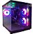 PC Gamer Crystal Fury AMD Ryzen 5 8500G, NVMe 512GB, Memória 16G DDR5, Placa de Vídeo AMD Radeon™ 740M, Com Wi-Fi - Imagem 1