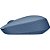 Mouse Sem Fio Logitech M170 Azul Claro com Design Ambidestro Compacto - Imagem 3