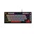 Teclado Gamer Mecanico 75% Pcyes Kirin Black Vulcan, Switch Red, Led Rainbow, Ptkr75Rd - Imagem 1