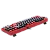 Teclado Mecânico Gamer Redragon World of Warcraft Horda, LED Vermelho, Switch Blizzard, ABNT2, Preto/Vermelho - Imagem 4