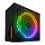Fonte 1000W BRX 80 Plus Bronze Rainbow RGB Bivolt Automática PFC Ativo - Imagem 2