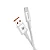 Cabo USB A Macho Para  USB Tipo C 1 Metro PEI-J26-3 - Imagem 1