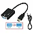 Conversor Adaptador de HDMI para VGA com Audio Exbom CC-HVA60 - Imagem 1