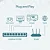 Switch 8 portas TP-Link Fast Ethernet 10/100Mbps LS1008 - Imagem 4