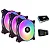 Kit Cooler FAN 120mm Com Controladora Revenger G-VR346K ARGB - Imagem 2
