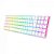 Teclado Gamer Mecânico Redragon Ashe, RGB, Switch Blue, ABNT2, White, K626-KB-W PT-BLUE - Imagem 4