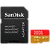Cartao de Memoria Sandisk Extreme 256GB Micro SDXC UHS-I Com Adaptador, SDSQXAV-256G-GN6MA - Imagem 1