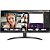 Monitor LG UltraWide™ 29WQ500B-B Tela IPS de 29", 21:9, Full HD, 1ms (MBR), 100Hz, sRGB 99%, HDR10 - Imagem 5