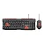 Teclado e Mouse Gamer C3Tech GK-20V2BK - Imagem 1