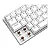 Teclado Mecânico Gamer T-Dagger Arena, Rainbow, Switch Brown, 60%, ABNT2, Branco, T-TGK321W-BR ABNT-2 - Imagem 4