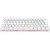 Teclado Mecânico Gamer T-Dagger Arena, Rainbow, Switch Brown, 60%, ABNT2, Branco, T-TGK321W-BR ABNT-2 - Imagem 1